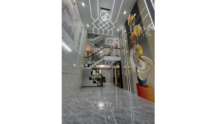 NHÀ 1/ ĐƯỜNG SỐ 12, NGAY LÊ VĂN QUỚI, HẺM 6M SÁT MẶT TIỀN, 51M2, 5 TẦNG 4PN, GIÁ 6.X TỶ